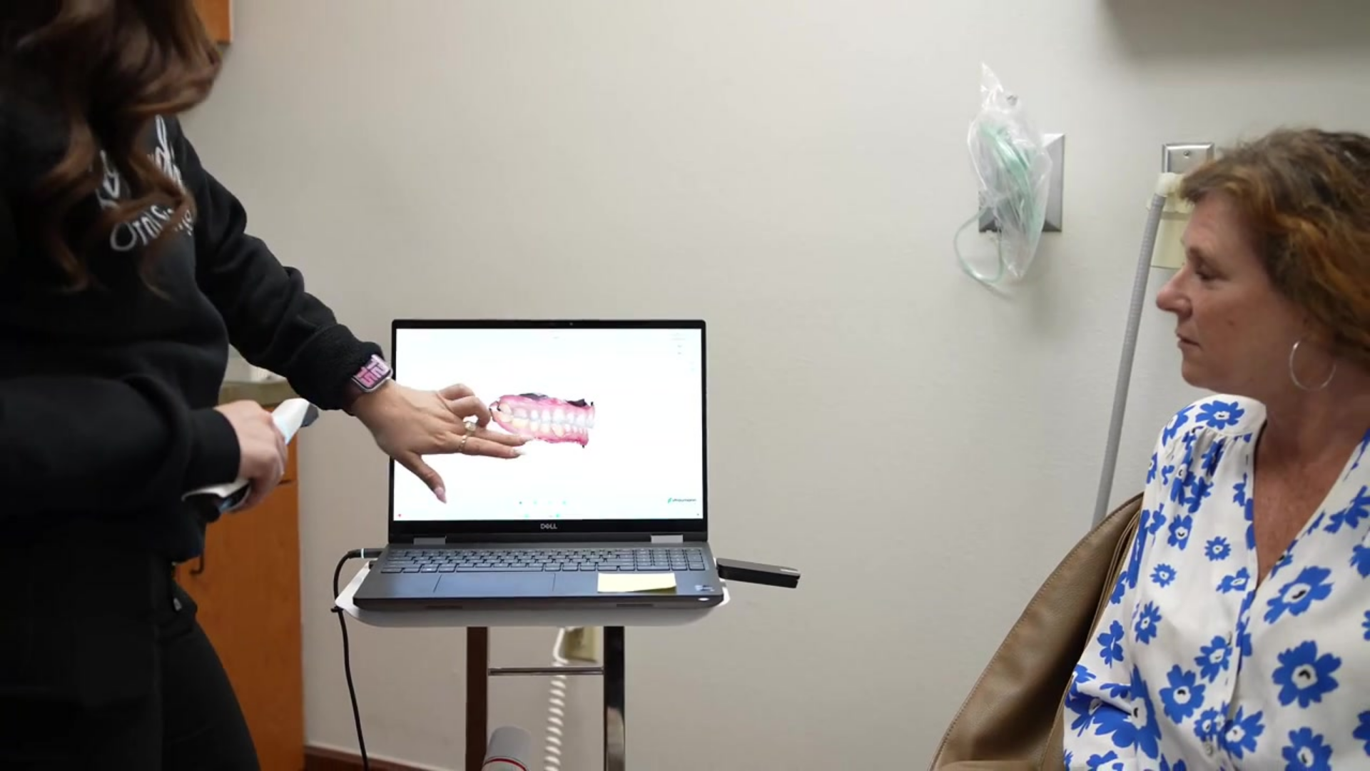 Rockwall Oral Surgery patient during an appointment